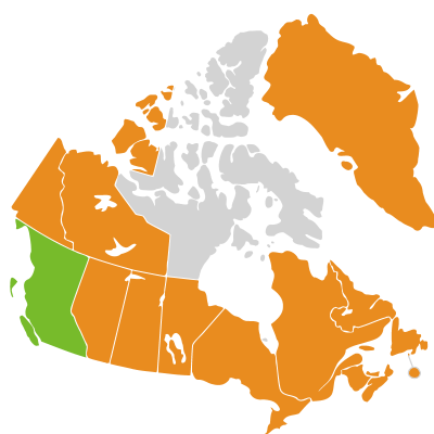 Distribution: Trifolium Linnaeus