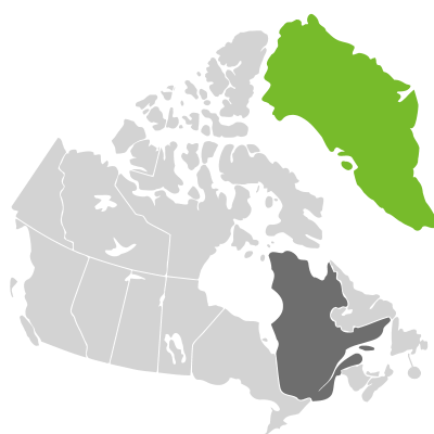 Distribution: Botrychium boreale Milde