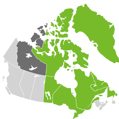 Distribution: Bartsia alpina Linnaeus