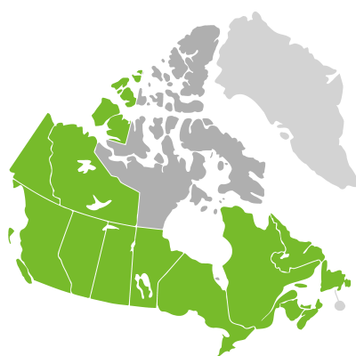 Distribution: Calla palustris Linnaeus