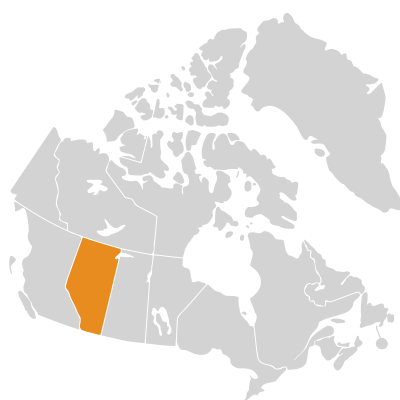 Distribution: Salvia farinacea Berntham