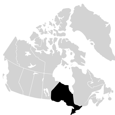 Distribution: Cercis canadensis Linnaeus