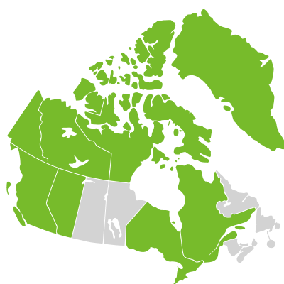Distribution: Festuca baffinensis